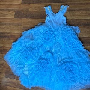 Dollcake brand light blue dress size 7